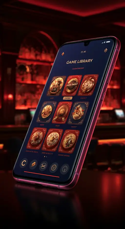 Interface utilisateur d'Casino Alexander affichant une sélection de jeux de machines à sous populaires et des titres exclusifs comme Treasure of Alexander, symbolisant la richesse de la ludothèque.