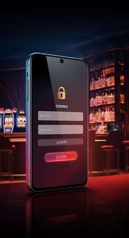 Interface de connexion sécurisée Alexander Casino, affichant les champs d'e-mail et de mot de passe avec le logo du casino en arrière-plan, garantissant un accès privé et protégé à votre espace membre.